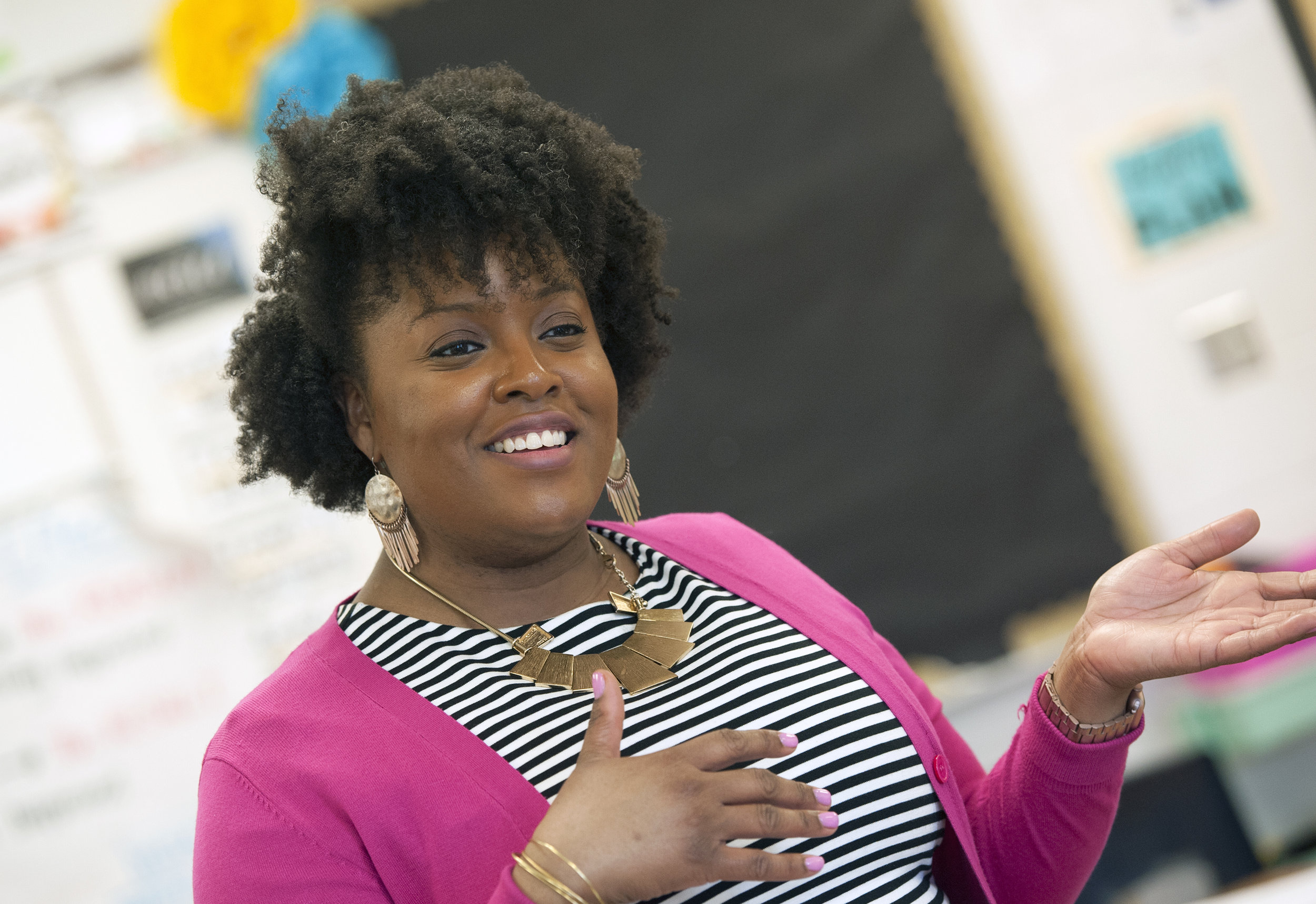 Small town teacher finds joy by remembering who she teaches for and why