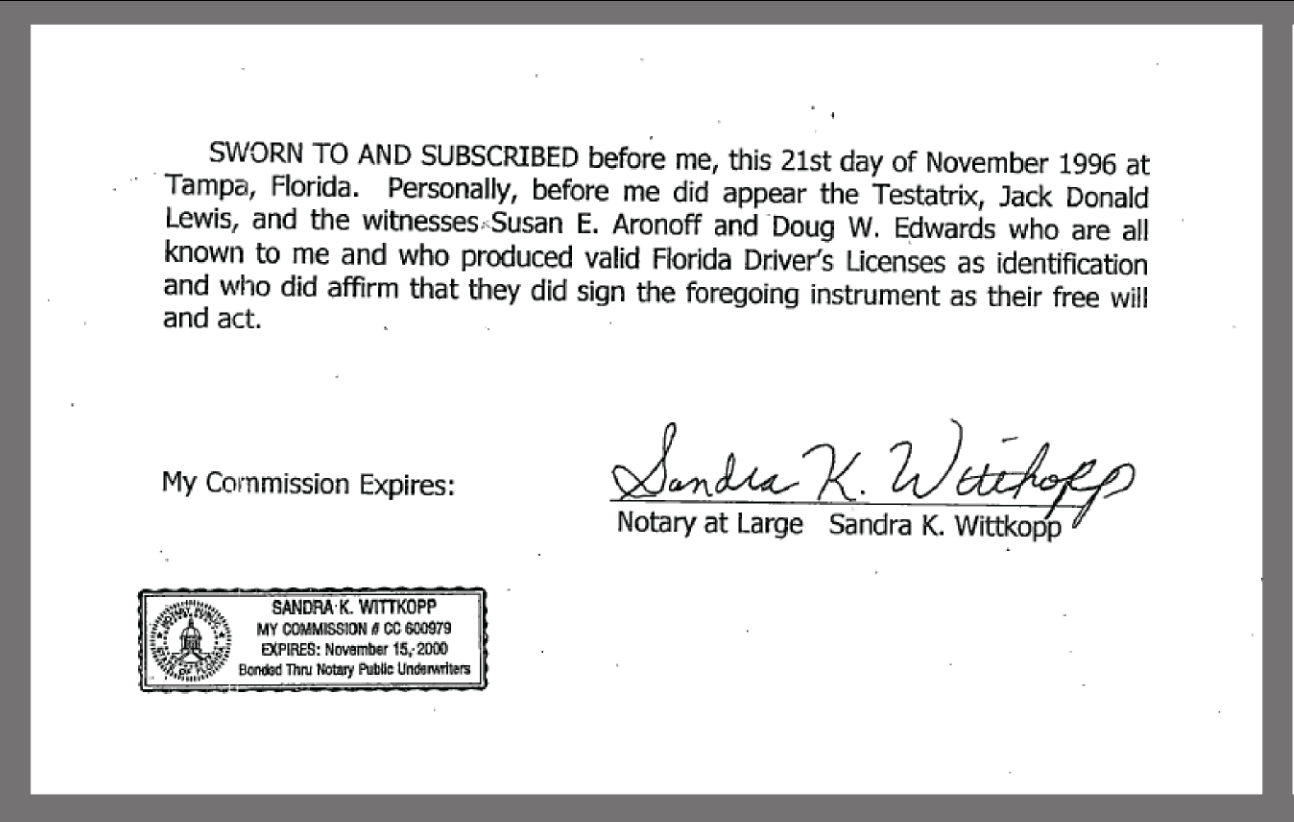 The Will for Tiger King’s Don Lewis May Have Been Forged