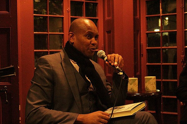 Kevin Powell, a well-known activist, speaker and author of 14 books, seen here speaking at a November 2015 event, has written an acclaimed memoir that details abuse he suffered, mainly at the hands of his single mother and how that led him to be ver…