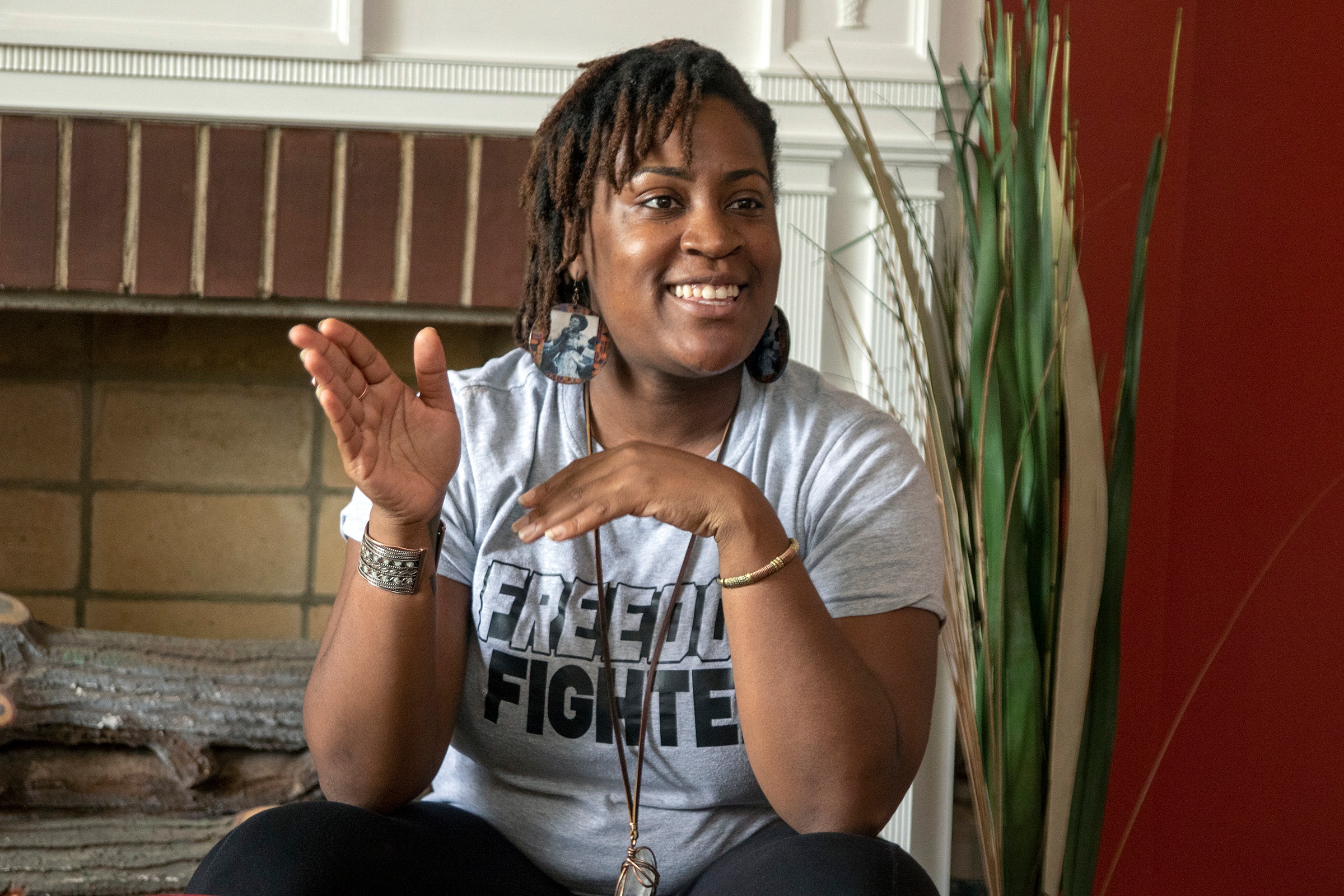 Brittany Gray describes herself as a community member and not an activist.   Charles A. Smith/Mississippi Center for Investigative Reporting.