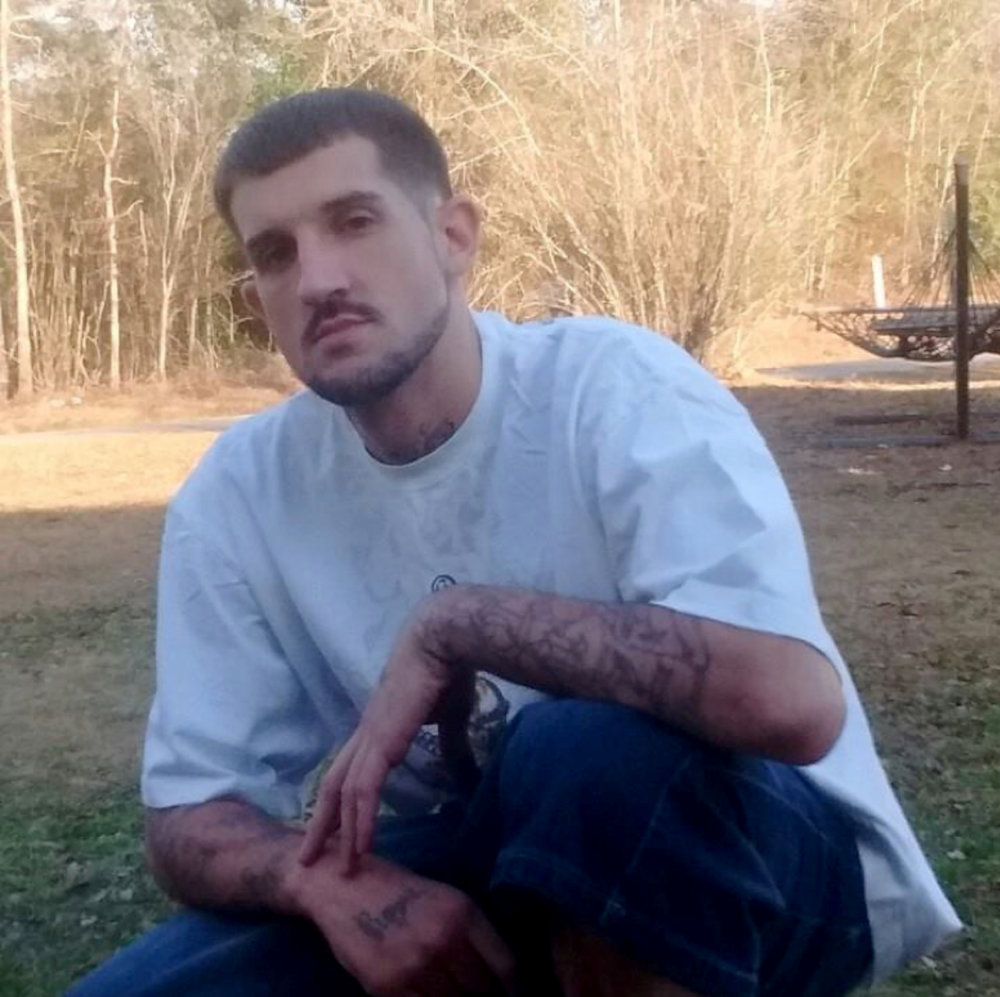 Brad Fitch, here in 2016, was stabbed to death by two gang members at Wilkinson County Correctional Facility in Woodville, Miss., in 2018.   Courtesy of the Fitch family